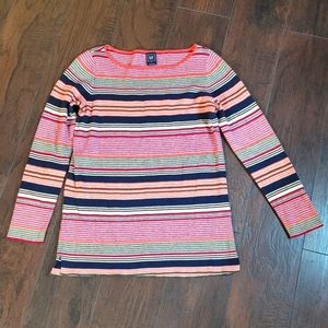 GAP Maternity 💗 Long sleeve stretch, soft, Striped Sweater - Size Medium